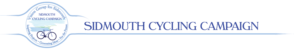 Sidmouth Cycling Campaign banner