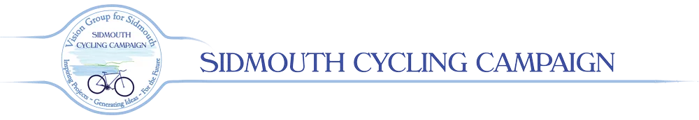 Sidmouth Cycling Campaign banner